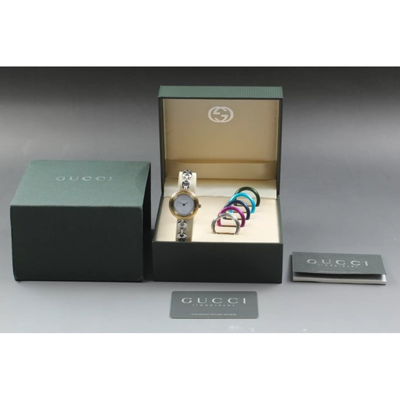 - RARE GUCCI Statement Watch GORGEOUS - Picture 6 of 10